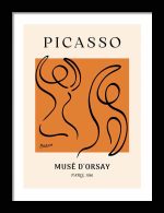Picasso Print  Wooden Framed Poster Wall Art