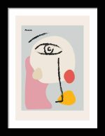 Picasso Print  Wooden Framed Poster Wall Art