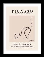 Picasso Print  Wooden Framed Poster Wall Art