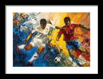 Framed Poster Expressionism Art AI Poster Wall Art Framed Poster