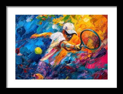 Framed Poster Impressionism Art AI Poster Wall Art Framed Poster