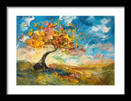 Framed Poster Impressionism Art AI Poster Wall Art Framed Poster