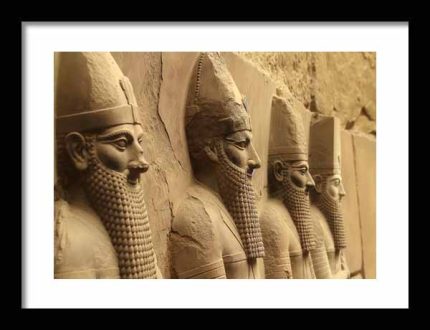 Framed Poster Mesopotamia Art AI Poster Wall Art Framed Poster