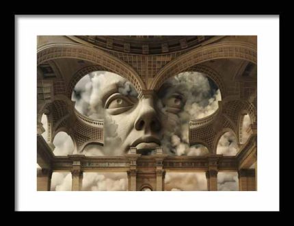 Framed Poster Neoclassic Art AI Poster Wall Art Framed Poster