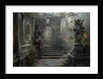 Framed Poster Neoclassic Art AI Poster Wall Art Framed Poster