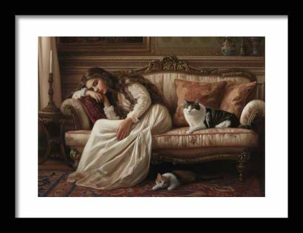 Framed Poster Neoclassic Art AI Poster Wall Art Framed Poster