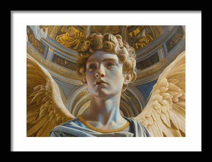 Framed Poster Neoclassic Art AI Poster Wall Art Framed Poster