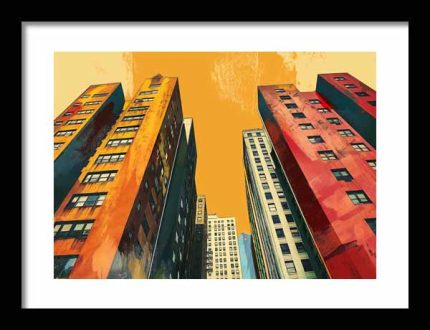 Framed Poster Pop Art AI Poster Wall Art Framed Poster