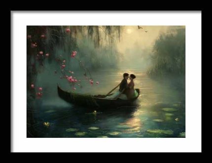 Framed Poster Romanticism Art AI Poster Wall Art Framed Poster