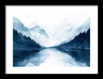 Framed Poster Scenery Art AI Poster Wall Art Framed Poster