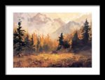 Framed Poster Scenery Art AI Poster Wall Art Framed Poster