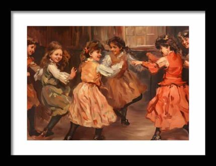 Framed Poster Vintage British Woman AI Poster Wall Art Framed Poster