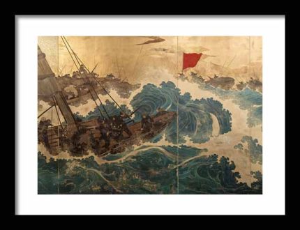 Framed Poster vintage chinese art AI Poster Wall Art Framed Poster
