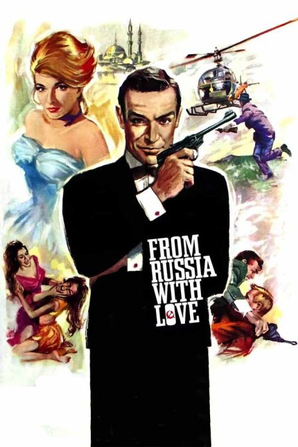 From Russia with Love 1963 Movie Poster Wall Art