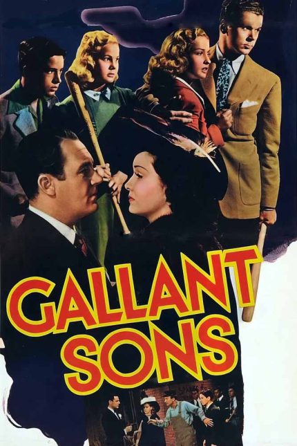 Gallant Sons 1940 Movie Poster Wall Art
