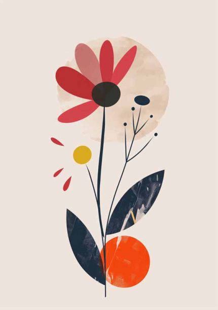 Geometric Minimal Art Wall Art Metal Aluminum Print