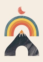 Geometric Minimal Art AI Print Wall Art Poster