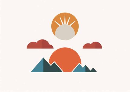 Geometric Minimal Art AI Print Wall Art Poster