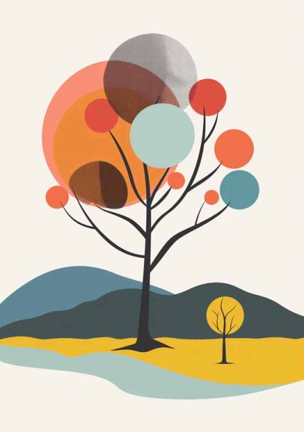 Geometric Minimal Art AI Print Wall Art Poster