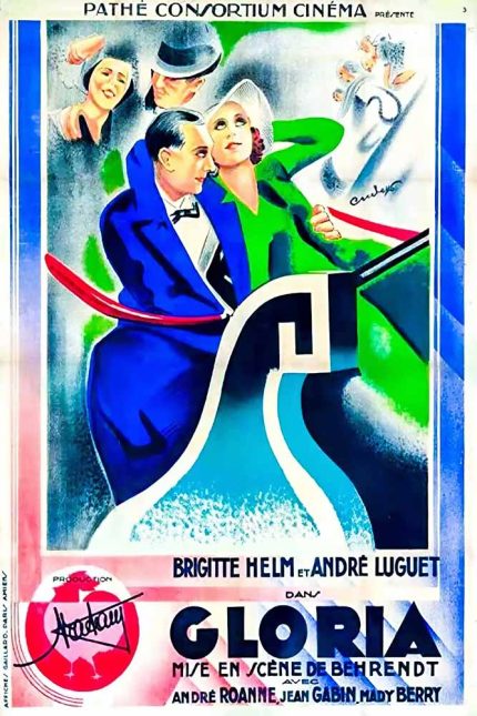 Gloria 1931 Movie Poster Wall Art