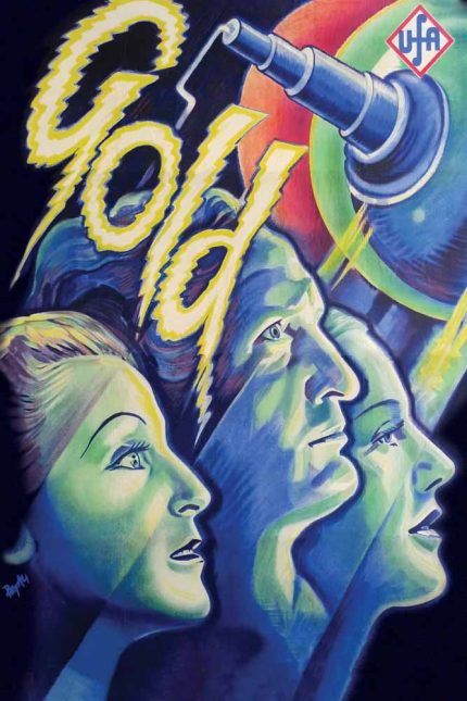 Gold 1934 Movie Poster Wall Art