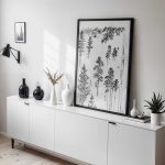 Hokusai Tree Studies: Ink Wash Drawings of Pines and Foliage Printed Poster - Image 2