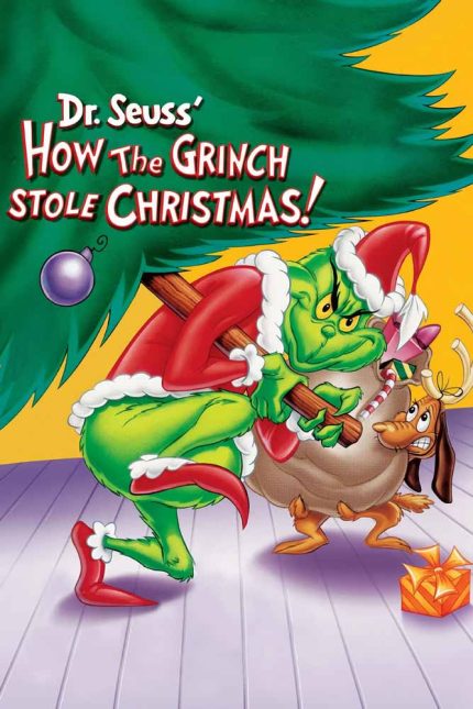 How the Grinch Stole Christmas 1966 Movie Poster Wall Art