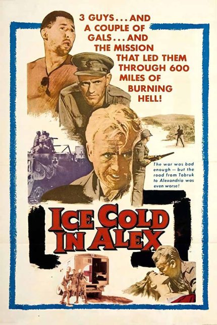 Ice Cold in Alex 1958 Movie Poster Wall Art