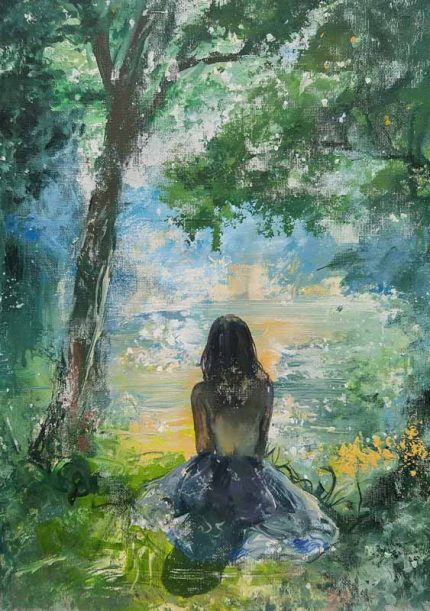 Impressionism Art Wall Art Metal Aluminum Print