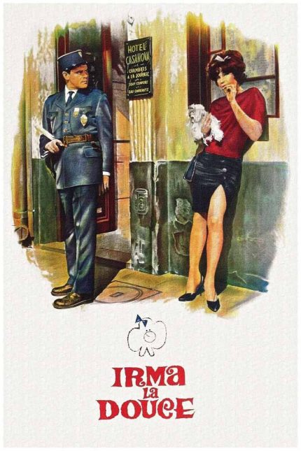 Irma la Douce 1963 Movie Poster Wall Art