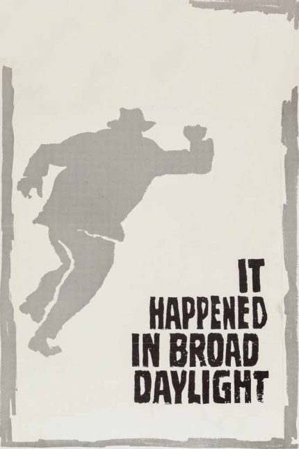 It Happened in Broad Daylight 1958 Movie Poster Wall Art