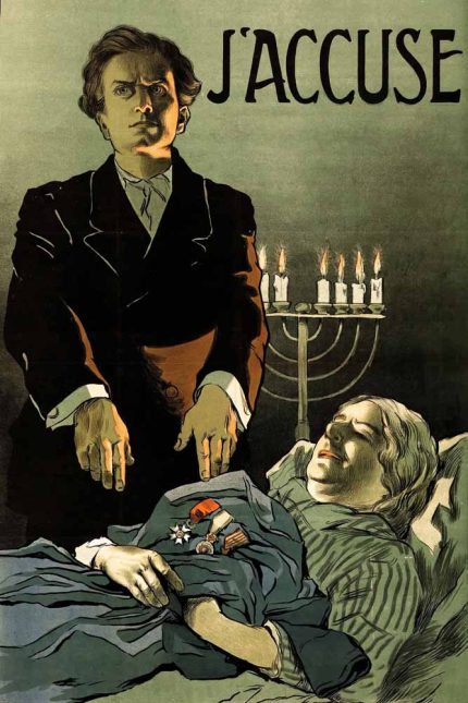 J'Accuse! (1919) Vintage Movie Poster, Abel Gance, Anti-War Film, Silent Film, French Cinema Wall Art Print Movie Poster