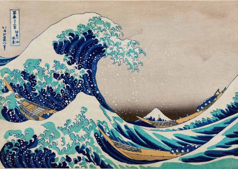 The Great Wave off Kanagawa Traditional Japanese Traditional Wall Art