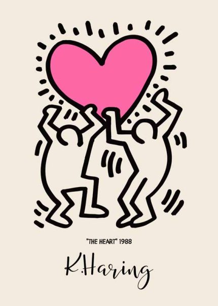 Keith Haring Wall Art Posters: Vibrant Pop Art Prints & Decor