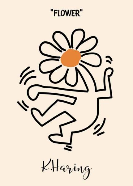 Keith Haring Wall Art Posters: Vibrant Pop Art Prints & Decor