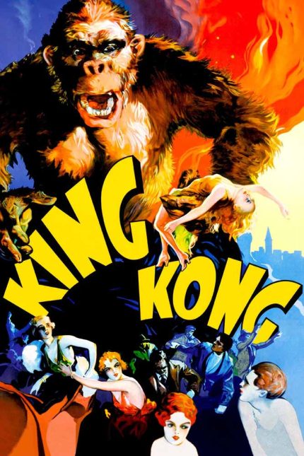 King Kong 1933 Movie Poster Wall Art