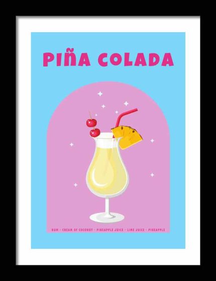 Kitchen Trendy Print Wall Art Framed Poster