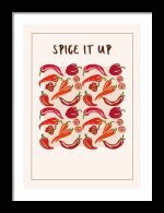 Kitchen Trendy Print Wall Art Framed Poster