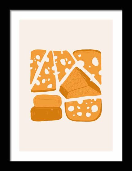 Kitchen Trendy Print Wall Art Framed Poster