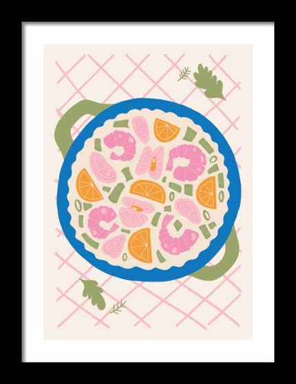 Kitchen Trendy Print Wall Art Framed Poster