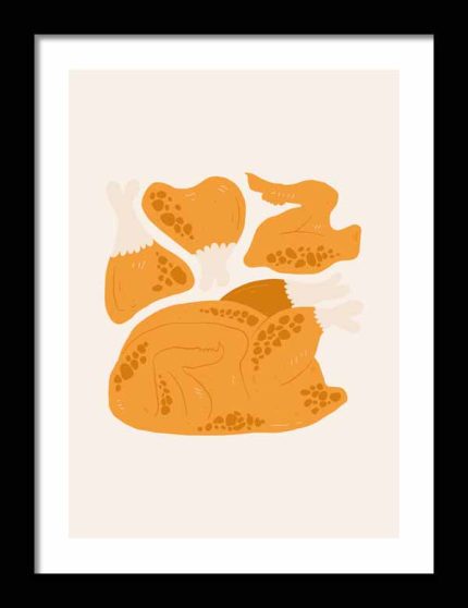Kitchen Trendy Print Wall Art Framed Poster