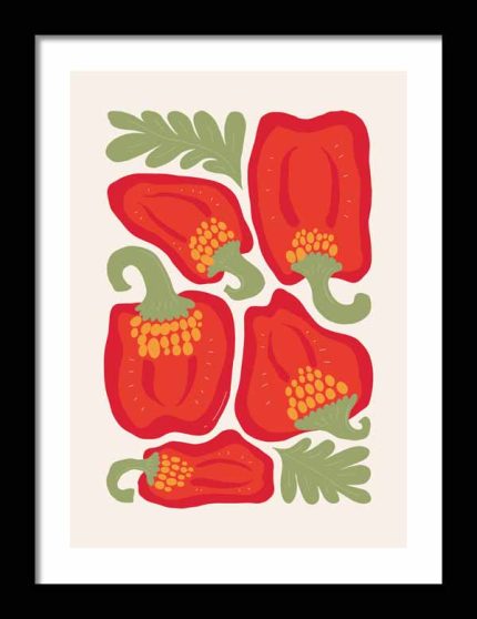 Kitchen Trendy Print Wall Art Framed Poster