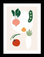 Kitchen Trendy Print Wall Art Framed Poster
