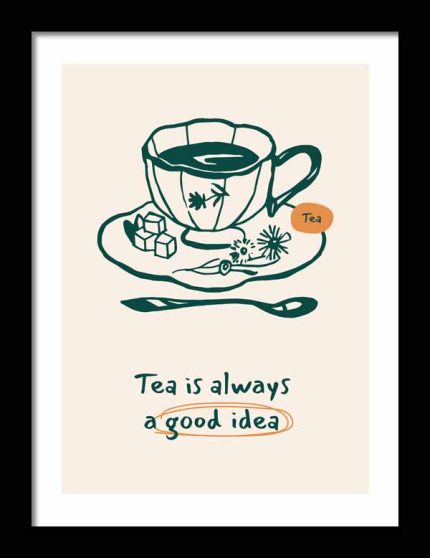Kitchen Trendy Print Wall Art Framed Poster