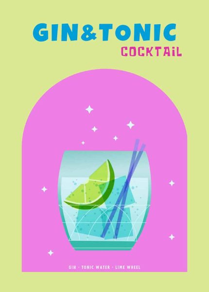  Kitchen Trendy Print Wall Art Poster