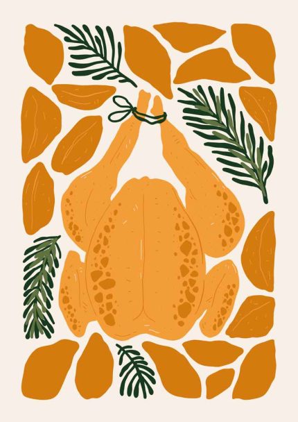  Kitchen Trendy Print Wall Art Poster