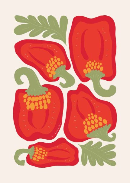  Kitchen Trendy Print Wall Art Poster