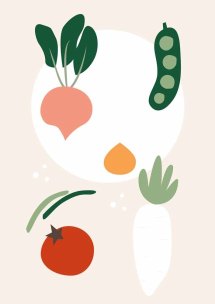  Kitchen Trendy Print Wall Art Poster