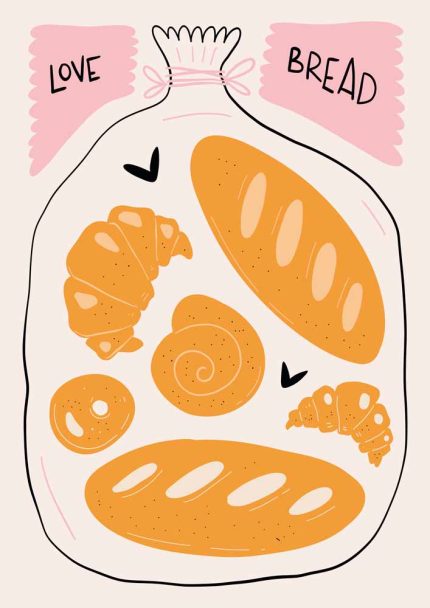  Kitchen Trendy Print Wall Art Poster