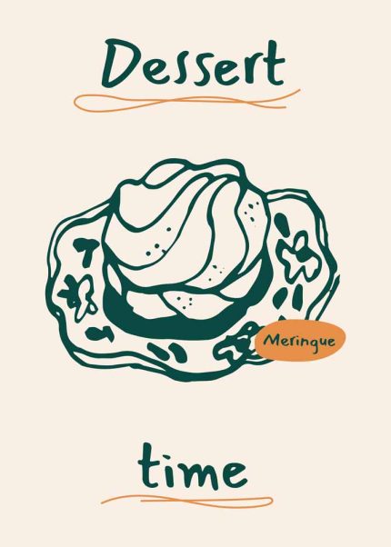  Kitchen Trendy Print Wall Art Poster